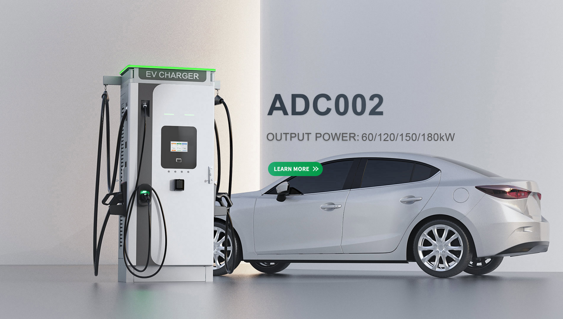 fast dc electric vehicle charging station